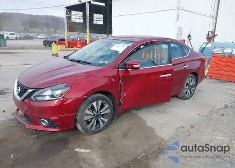 2017 Nissan Sentra Sl из США, поврежденный, VIN 3N1AB7AP2HY332531